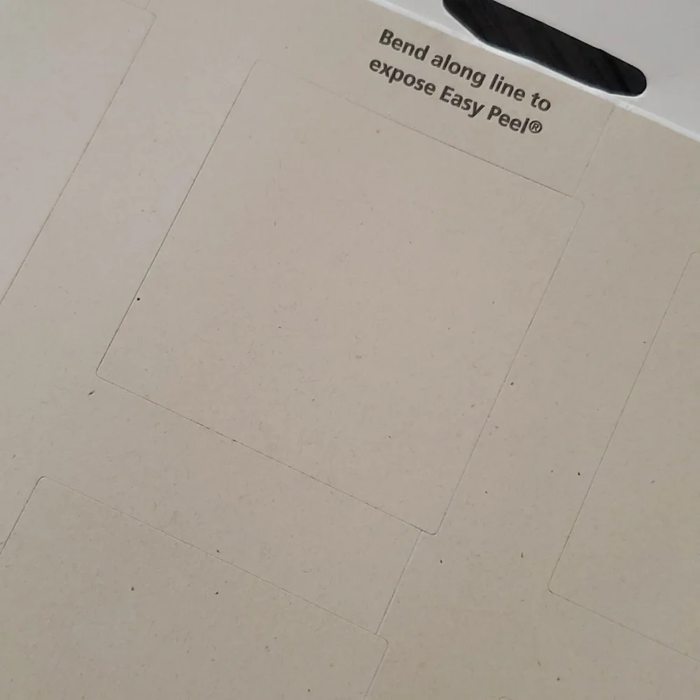 Avery Print to the Edge Square labels